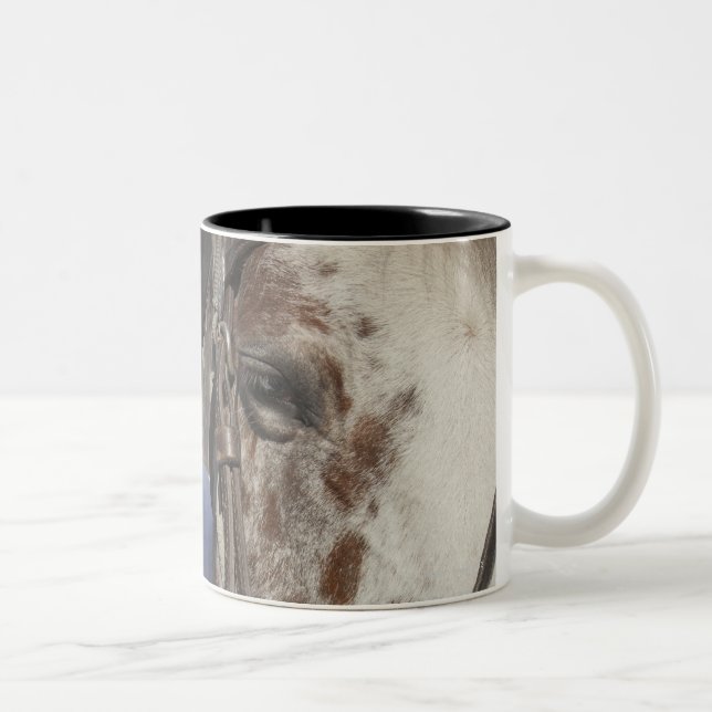 Taza Bicolor Niña con su caballo (Derecha)