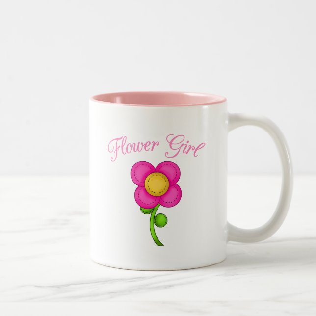 Taza Bicolor Niña Flor (Derecha)