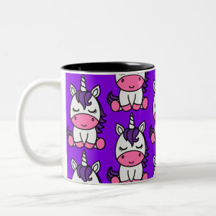 Taza Bicolor Niñas Unicorn Pony