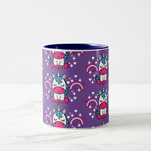 Taza Bicolor Niñas Unicorn Pony (Centro)