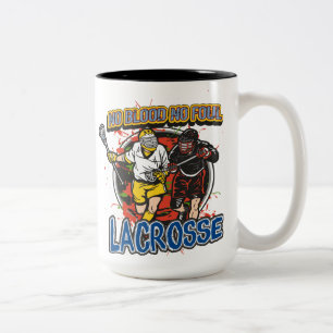 Taza Bicolor Ninguna sangre LaCrosse