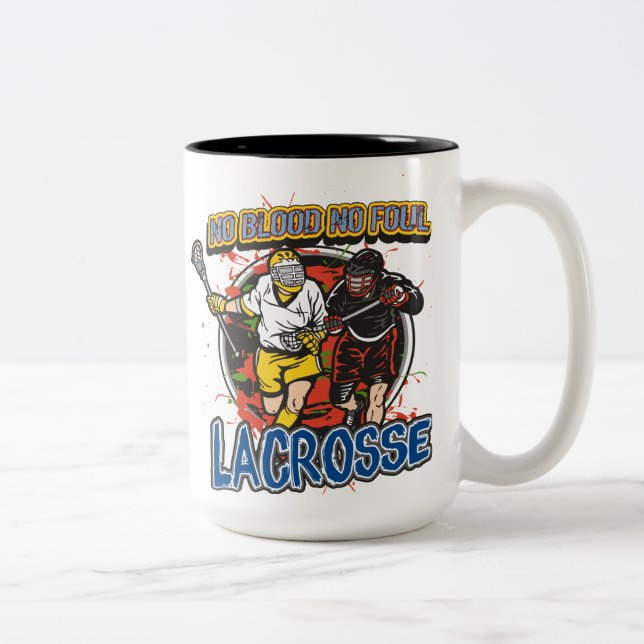 Taza Bicolor Ninguna sangre LaCrosse (Derecha)