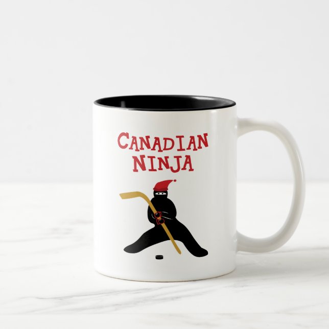 Taza Bicolor Ninja canadiense (Derecha)