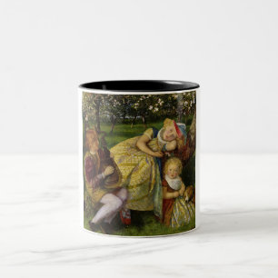 Taza Bicolor Niños en la huerta del rey