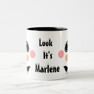 Taza Bicolor Niños Personalizan Muñeco de Nieve