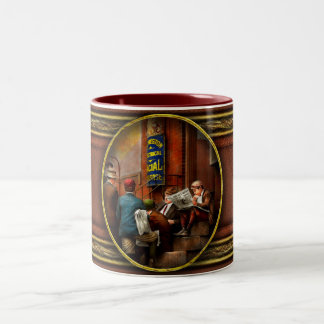Taza Bicolor Niños - Reunión de la Mañana 1910