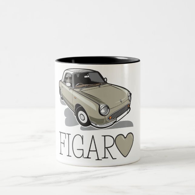 Taza Bicolor Nissan Figaro Topaz Mist (Centro)