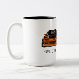 Taza Bicolor Nissan Silvia S-Chassis 240sx especificaciones de