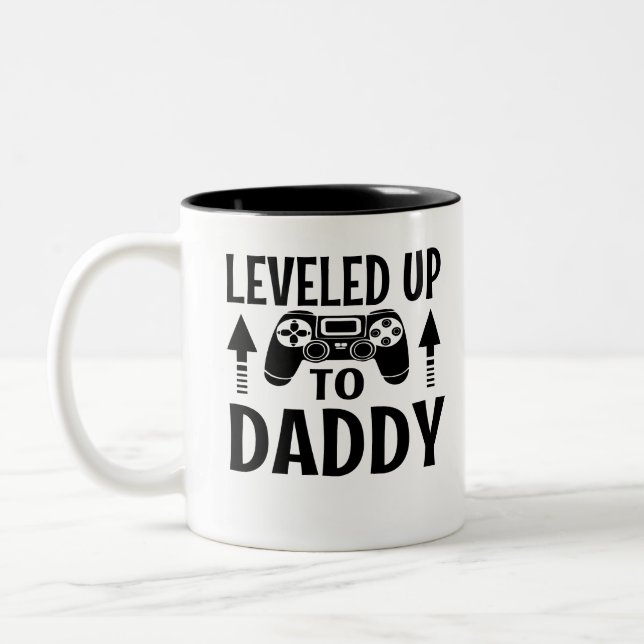Taza Bicolor Nivelado hasta dADDY (Izquierda)