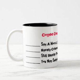 Taza Bicolor Niveles de comunicación del café