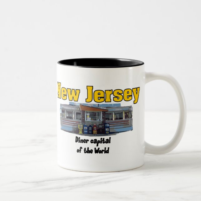 Taza Bicolor NJ Diner Mug 2 (Derecha)