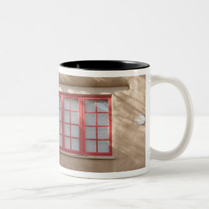 Taza Bicolor NM, Nuevo México, Santa Fe, Camino del Cañón, lege