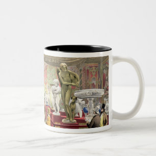 Taza Bicolor No. 3 de Francia, de "Pict completo de Dickinson