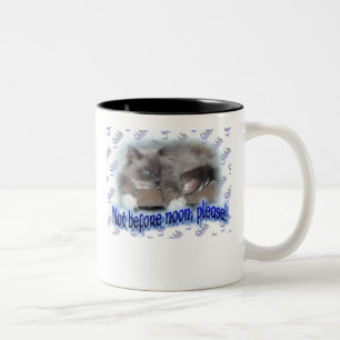 Taza Bicolor ¡No antes de mediodía!