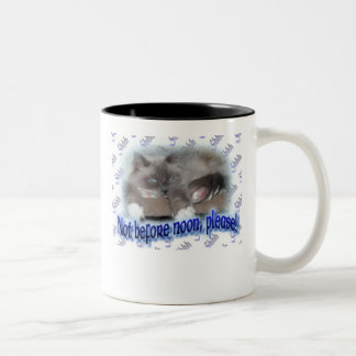 Taza Bicolor ¡No antes de mediodía!