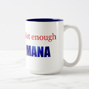 Taza Bicolor No bastante mana