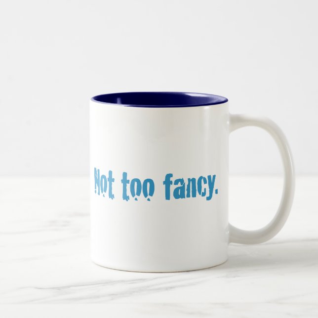 Taza Bicolor No demasiado elegante. (Derecha)