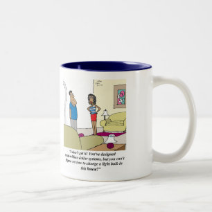 Taza Bicolor No descuide aplicar su skil del análisis de