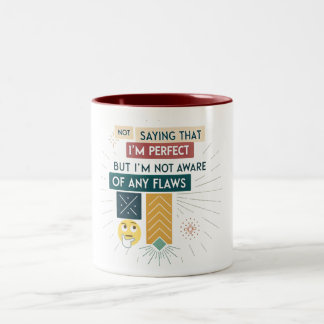 Taza Bicolor No digo que sea perfecto, pero no lo sé.