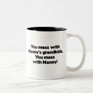 Taza Bicolor No ensucie con los Grandkids de la niñera
