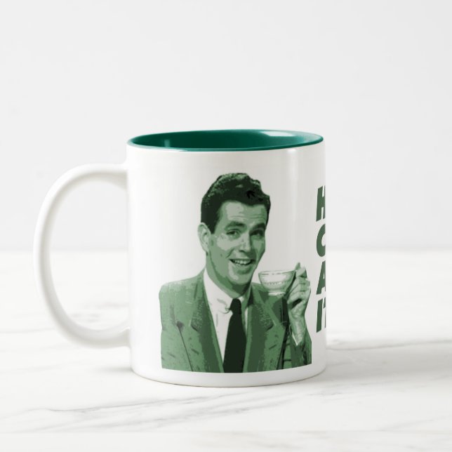 Taza Bicolor "No es ese malo" - KoffeeKat (Izquierda)