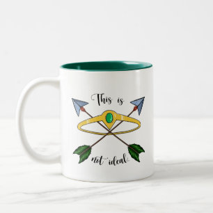 Taza Bicolor No es ideal Mug