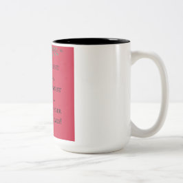 Taza Bicolor No es "Valentimes" mug