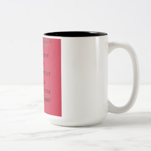 Taza Bicolor No es "Valentimes" mug