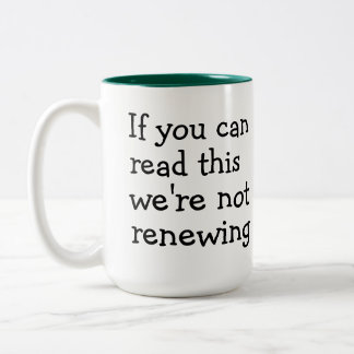 Taza Bicolor No estamos renovando la ciberseguridad