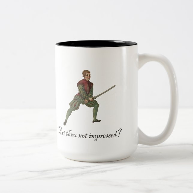 Taza Bicolor ¿No estás impresionado? Café (Derecha)