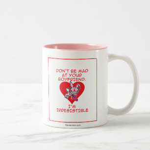 Taza Bicolor No esté enojado