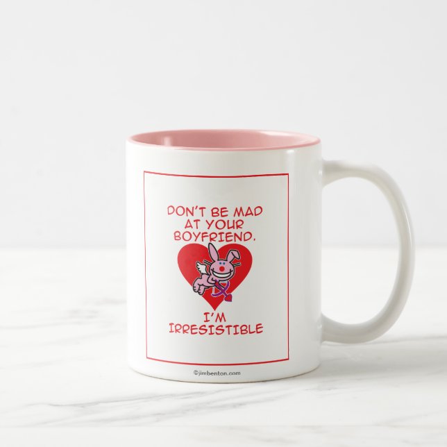 Taza Bicolor No esté enojado (Derecha)