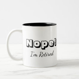 Taza Bicolor No, estoy cansado