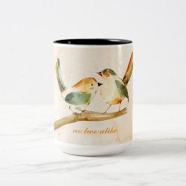 Taza Bicolor No hay dos gemelos iguales