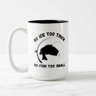 Taza Bicolor No hay hielo demasiado grueso No hay pescado muy p