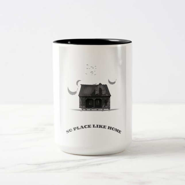 Taza Bicolor No Hay Lugar Como el Hogar (Centro)