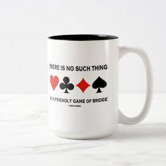 Taza Bicolor No Hay Nada Como Un Juego Amigable De Puente