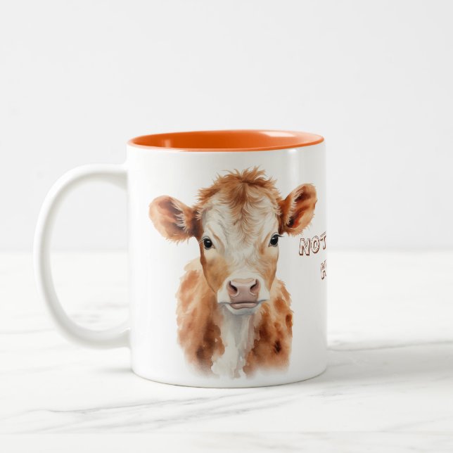 Taza Bicolor No hoy novilla (Izquierda)