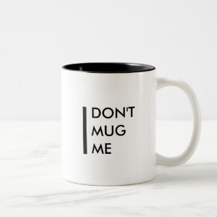Taza Bicolor No me asalte