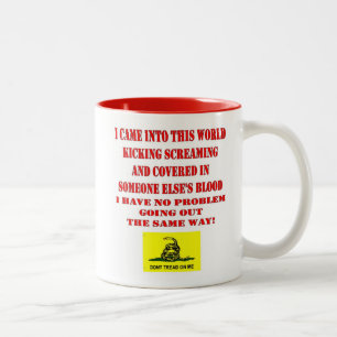 TAZA BICOLOR NO ME TREAD