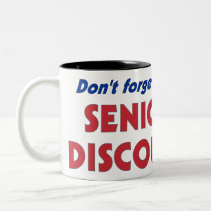 Taza Bicolor No olvide mi "descuento mayor "