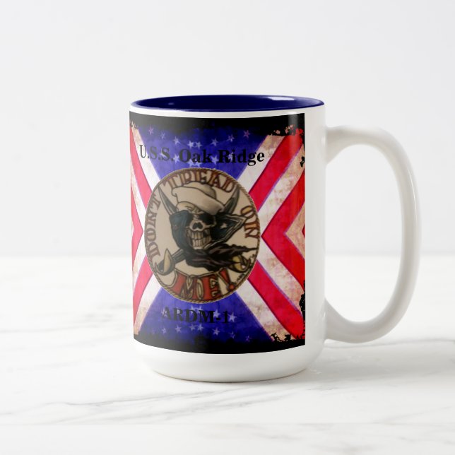 Taza Bicolor No pisar sobre mí1 (Derecha)