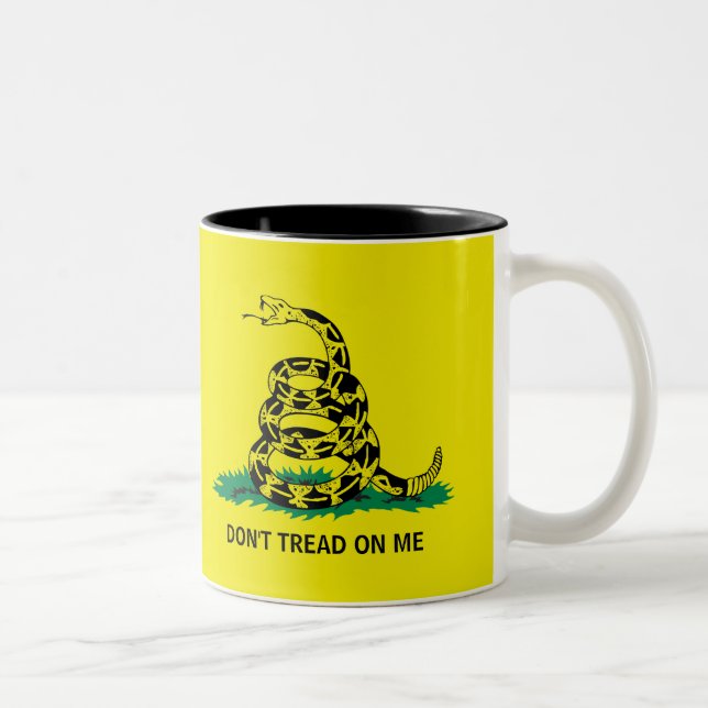 TAZA BICOLOR NO PISE EN MÍ (Derecha)