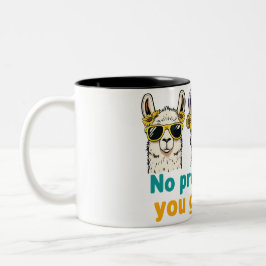Taza Bicolor No prob-llama
