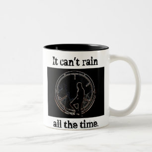 Taza Bicolor No puede llover todo el tiempo