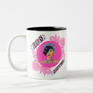 Taza Bicolor No puedo mantener la calma voy a ser una hermana m