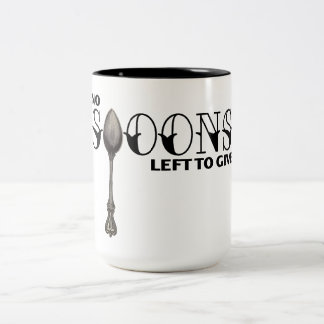 Taza Bicolor No quedan cucharas para dar
