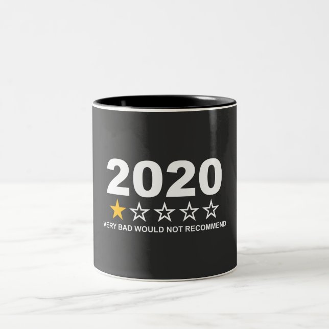 Taza Bicolor No recomendaría 2020 (Centro)