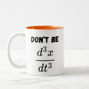 Taza Bicolor No seas la tercera enseñanza secundaria de matemát