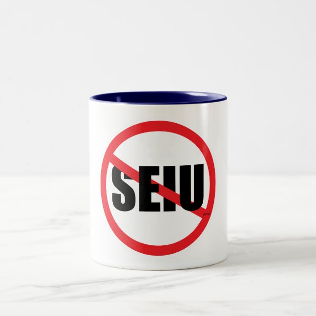 Taza Bicolor No SEIU (Centro)